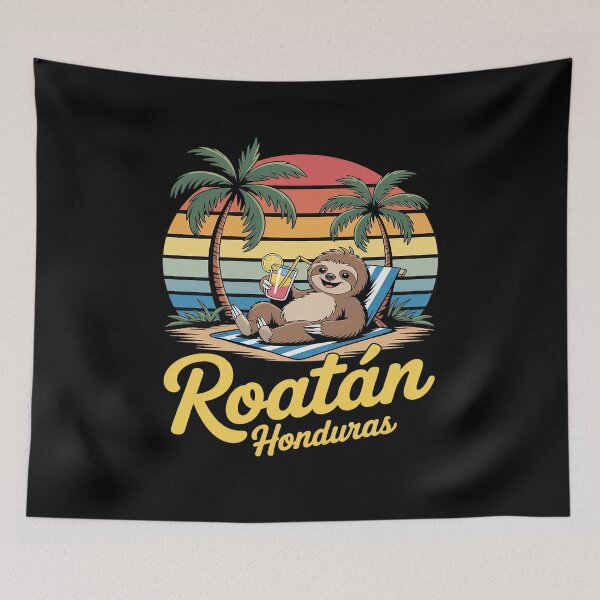 Item preview, Roatan Sloth, Roatan Honduras Sloth, Roatan designed and sold by Shannon Bosley.