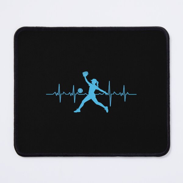 Item preview, Softball Pitcher Heartbeat Softball designed and sold by gourpmerzihd.