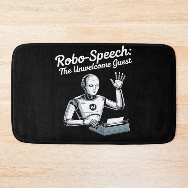 Item preview, Robo-Speech The Unwelcome Guest AI designed and sold by Shannon Bosley.