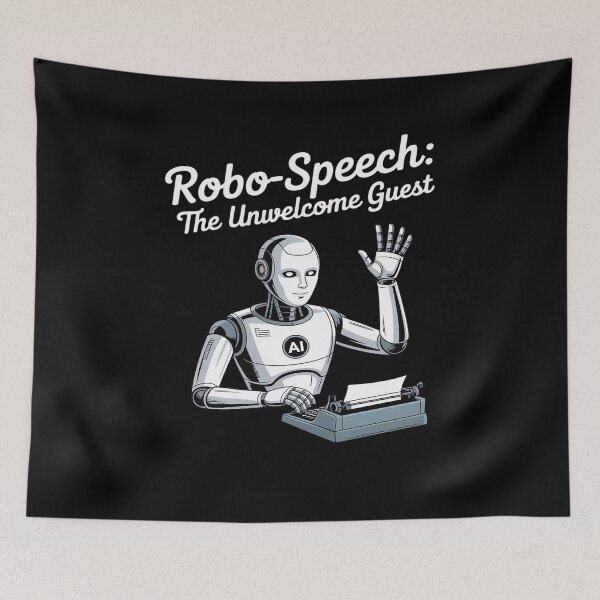 Item preview, Robo-Speech The Unwelcome Guest AI designed and sold by Shannon Bosley.