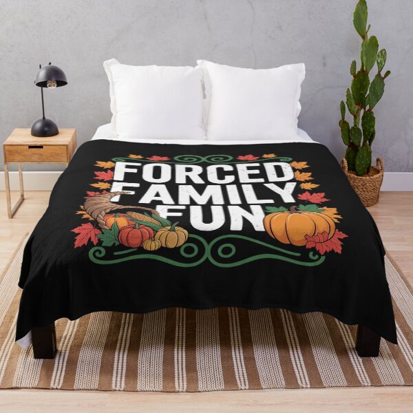 Item preview, Thanksgiving Autumn Fall Forced Family Funny Humor designed and sold by Rackaam.