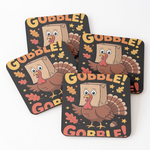 Item preview, Thanksgiving Gobble Turkey Face Goose designed and sold by Rackaam.