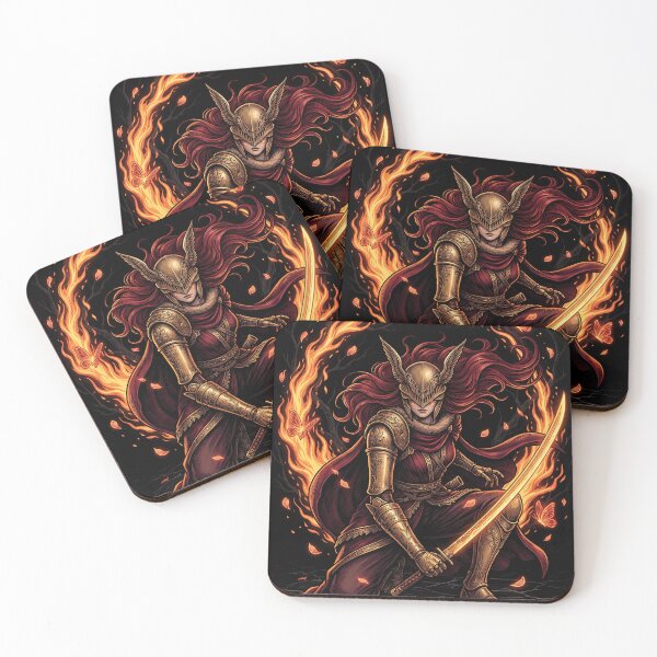 Item preview, Scarlet Goddess of Decay Unending Rot Flower Crimson Aeonia Lake of Putrescence Golden Order Betrayer Divine Tower Blooming Chaos Fan Art Portrait Illustration Poster T-Shirt Sticker Print Gift designed and sold by Senpaiwaves.