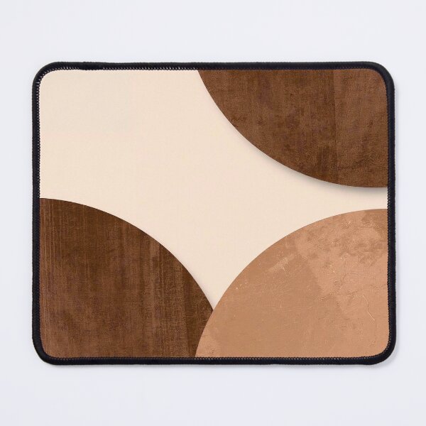 Item preview, Deep Umber & Ochre Organic Earth Abstract designed and sold by Cozyartsss.