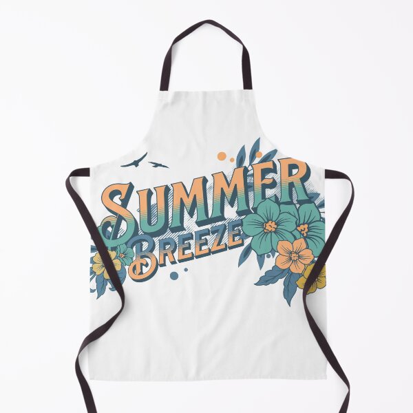 Item preview, Summer Breeze – Tropical Floral Retro T-Shirt Design designed and sold by Beerbony.