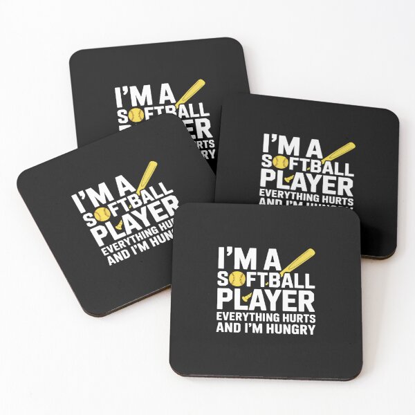 Item preview, Softball Player Funny Joke designed and sold by lilensgavadur.