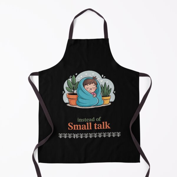 Item preview, Roots Instead of Small Talk – Cozy Plant Lover designed and sold by Shannon Bosley.