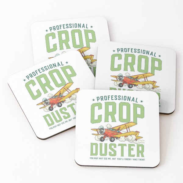 Item preview, Professional Crop Duster: Retro Aviation Art | Funny Biplane designed and sold by Colorful-Garden.