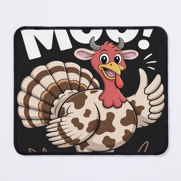 Item preview, Thanksgiving Turkey Moo Cow Thanksgiving Moo Turkey Day Fall designed and sold by Dolostope.
