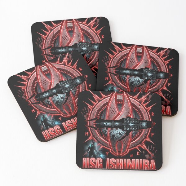 Item preview, Welcome to USG Ishimura Planet Cracker Ship Dead Space Horror Necromorph Outbreak Marker Obelisk Unitology Crew Isaac Clarke Greetings From Fan Art Collage Poster T-Shirt Sticker Print Gift designed and sold by Senpaiwaves.