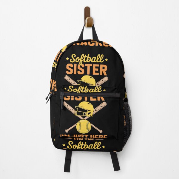 Item preview, Softball sister I_m Just Here for the snacks designed and sold by lilensgavadur.