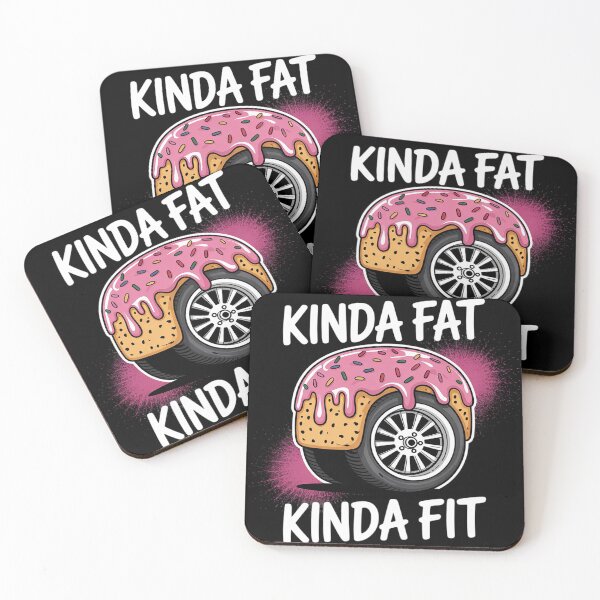 Item preview, Gym Kinda Fat Fit Funny Workout Fitness Exercise 4  designed and sold by NailMolisa.