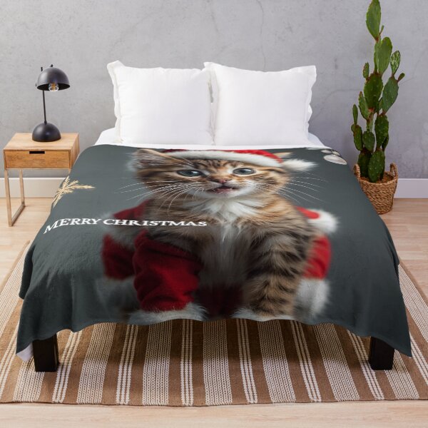 Item preview, Kitten in Santa Outfit designed and sold by DavidePoggio.