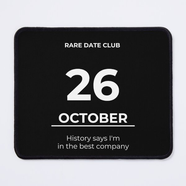 Item preview, Rare Date Club – October 26 designed and sold by ariksworld.