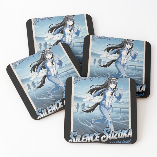 Item preview, Greetings From Umamusume Tracen Academy Horse Girls Anime Racing Idol Kawaii Tokai Teio Special Week Silence Suzuka Gold Ship Fan Art Collage Poster T-Shirt Sticker Print Gift designed and sold by Senpaiwaves.