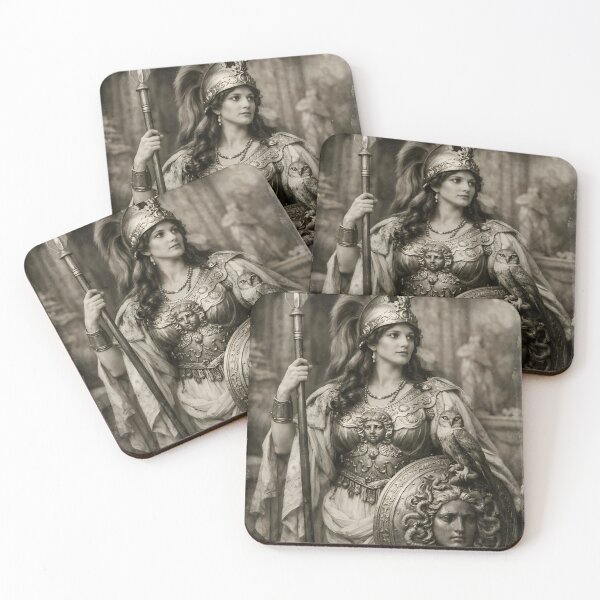 Item preview, Athena – Greek Goddess of Wisdom, Strategy, and Justice designed and sold by SoniaSarkali.