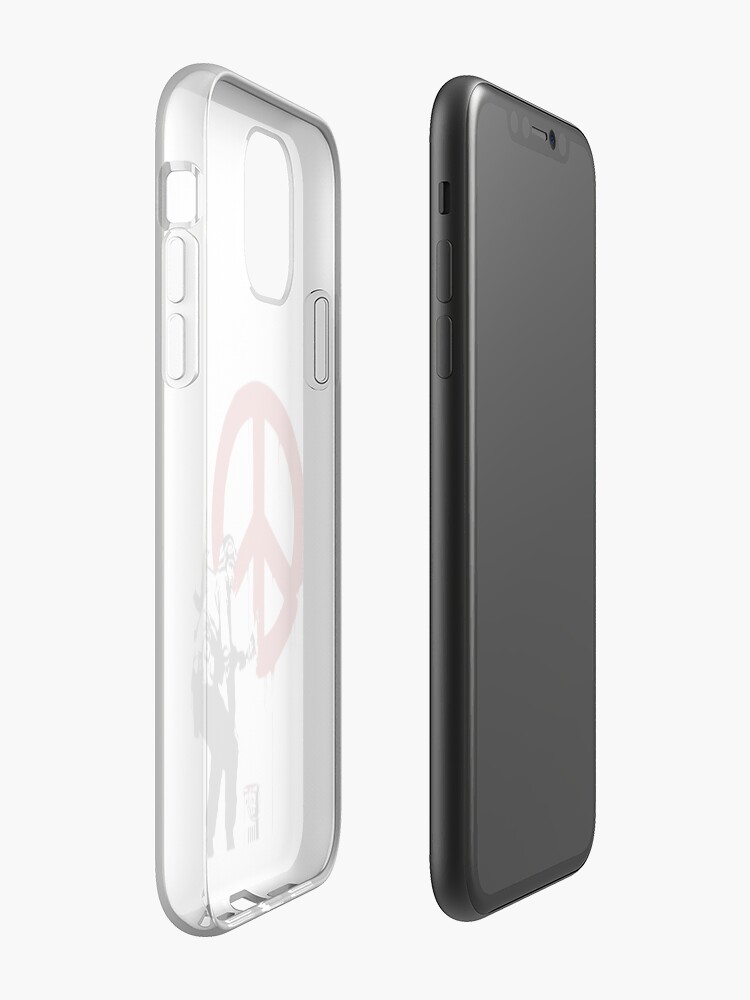 Coque iPhone « Banksy Graffiti », par bigsteve98
