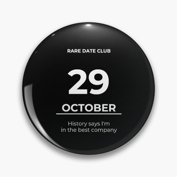 Item preview, Rare Date Club – October 29 designed and sold by ariksworld.