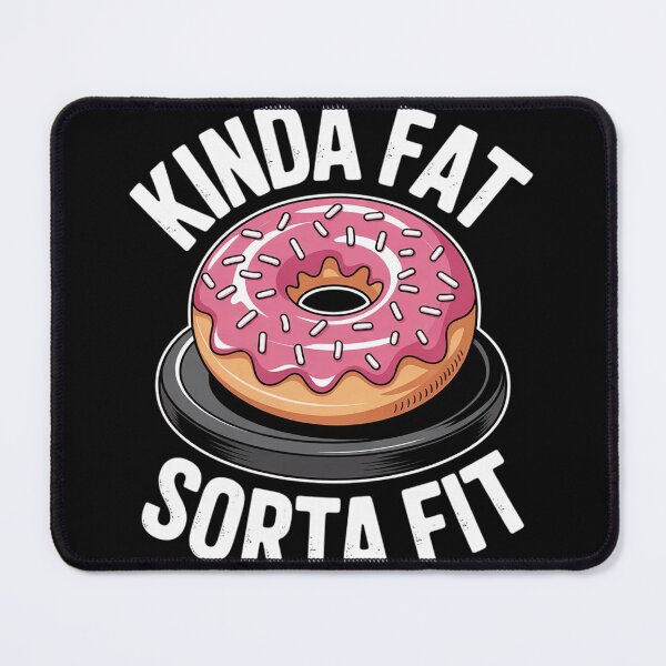 Item preview, Womens Kinda Fit Sorta Fat, Funny Gym Vintage designed and sold by MyzoToyota.