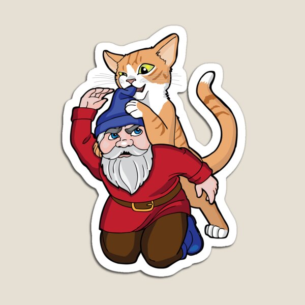 Item preview, Gnome Problems designed and sold by Lauren Eldridge-Murray.