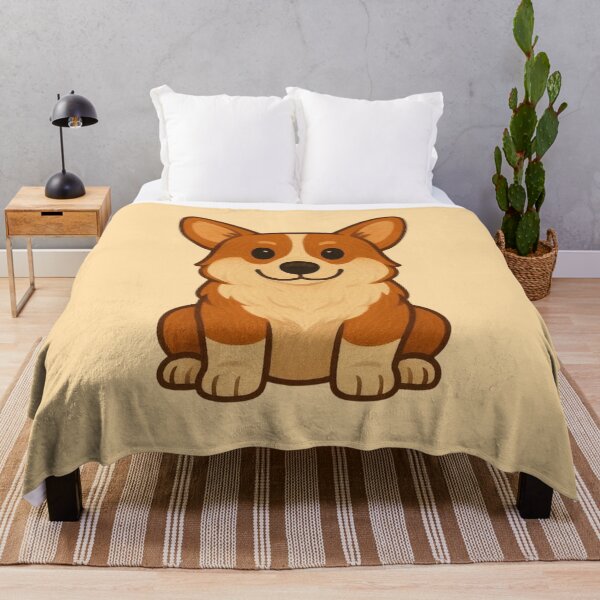 Item preview, Cute Kawaii Corgi Sitting – Adorable Corgi Dog Lover Art designed and sold by Aloloco.