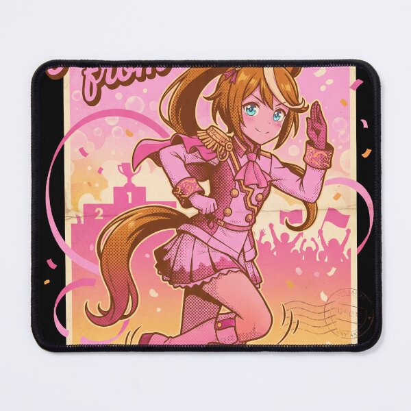 Item preview, Greetings From Tokai Umamusume Tracen Academy Horse Girls Anime Racing Idol Kawaii Tokai Teio Special Week Silence Suzuka Gold Ship Fan Art Collage Poster T-Shirt Sticker Print Gift designed and sold by Senpaiwaves.