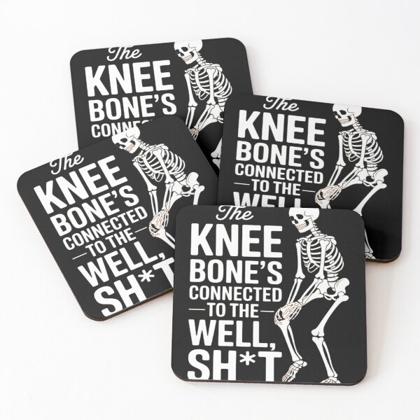 Item preview, The Knee Bone's Connected To Funny Skeleton designed and sold by Dolostope.