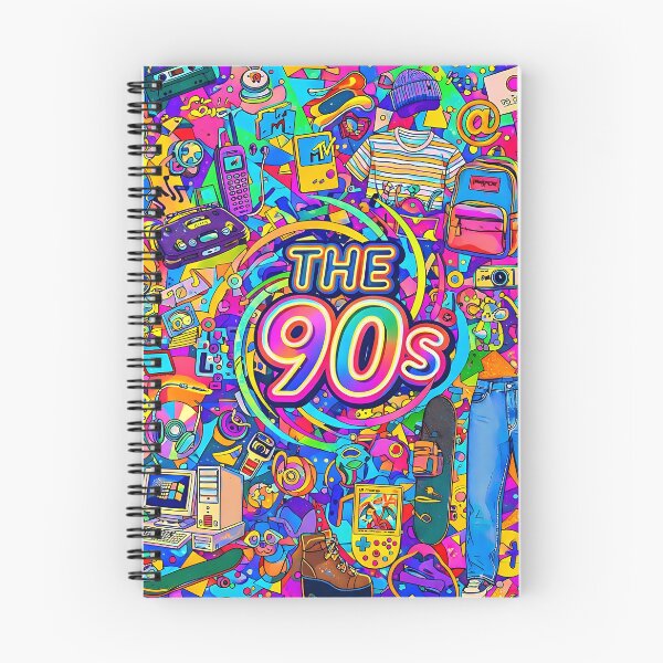 Item preview, The 90s – Colorful Retro Pop Art Illustration designed and sold by GlobalBoom.
