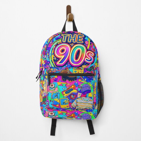 Item preview, The 90s – Colorful Retro Pop Art Illustration designed and sold by GlobalBoom.