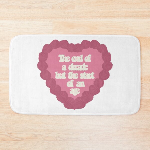 Item preview, The End of a Decade Love Heart Birthday Cake designed and sold by FreeOrca.