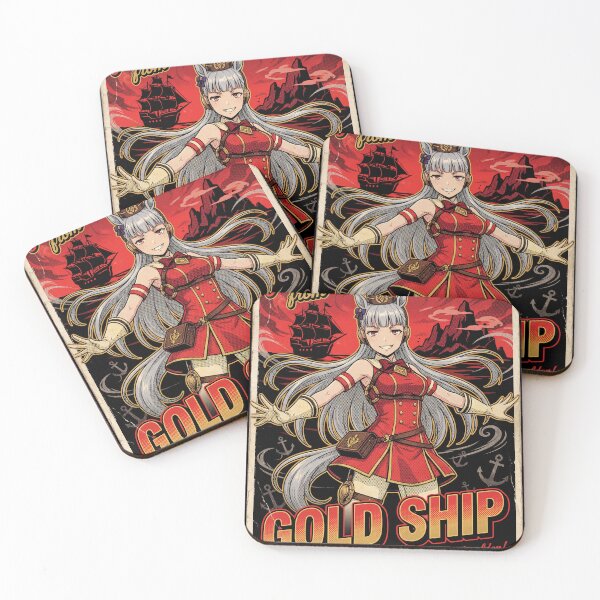 Item preview, Greetings From Gold Ship Umamusume Tracen Academy Horse Girls Anime Racing Idol Kawaii Tokai Teio Special Week Silence Suzuka Gold Ship Fan Art Collage Poster T-Shirt Sticker Print Gift designed and sold by Senpaiwaves.