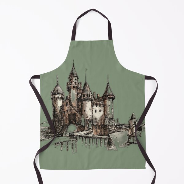 Item preview, Medieval Castle – Dark Fantasy Fortress Art designed and sold by Tomasz Siennicki.