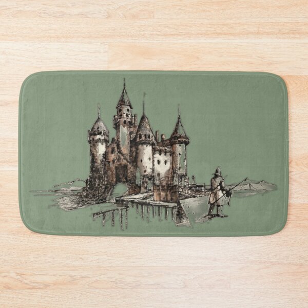 Item preview, Medieval Castle – Dark Fantasy Fortress Art designed and sold by Tomasz  Siennicki.