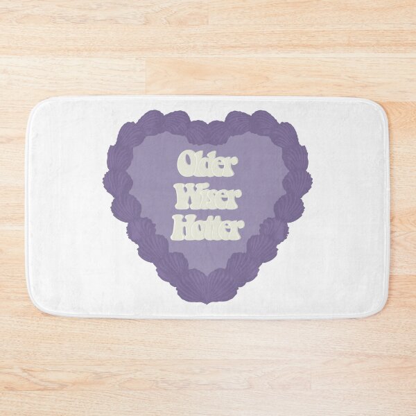 Item preview, Older Wiser Hotter Love Heart Birthday Cake designed and sold by FreeOrca.