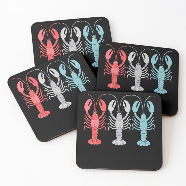Item preview, American Blue, White and Red Cool Lobsters  designed and sold by KotexTemu.
