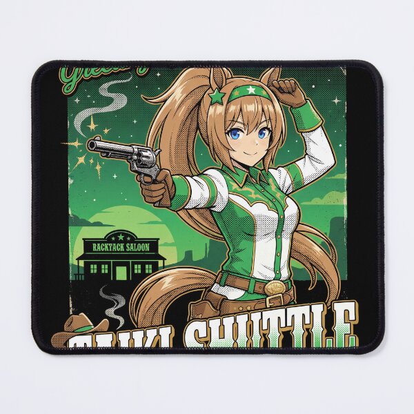 Item preview, Greetings From Tokai Umamusume Tracen Academy Horse Girls Anime Racing Idol Kawaii Tokai Teio Special Week Silence Suzuka Gold Ship Fan Art Collage Poster T-Shirt Sticker Print Gift designed and sold by Senpaiwaves.