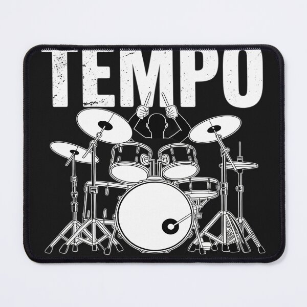 Item preview, The Tempo is What I Say It is Funny Drumming Drumset Drummer designed and sold by Dolostope.