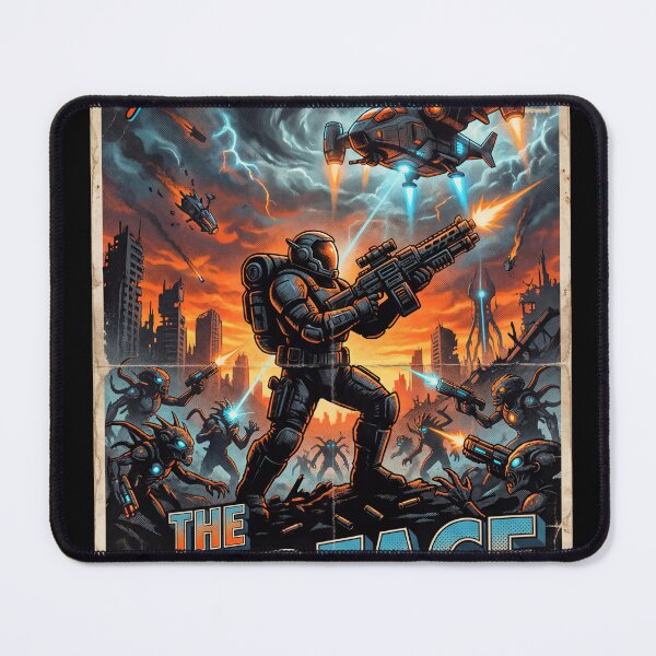 Item preview, Welcome to the Surface ARC Raiders Post Apocalyptic Underground Survivors Robots Raiders Stylized Shooter Ember Studios Fan Art Collage Poster T-Shirt Sticker Print Gift designed and sold by Senpaiwaves.