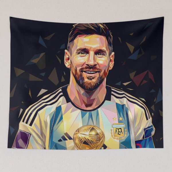 Item preview, Leonie Messi M10 Football Soccer Player Champion Trophy Glory designed and sold by mildaclairmo.