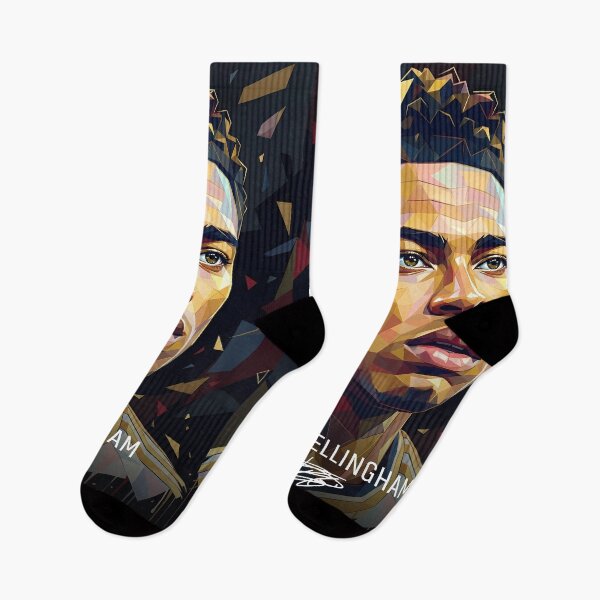 Item preview, Jude Bellingham Football Soccer Player Rising Star Geometric Power designed and sold by mildaclairmo.