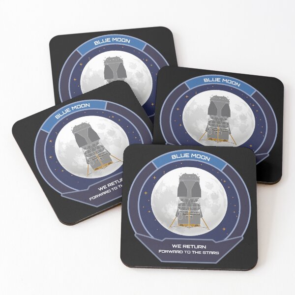 Item preview, Blue Moon (We Return - Forward To The Stars) designed and sold by BGALAXY.