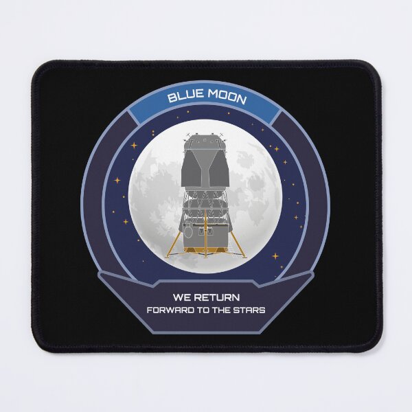 Item preview, Blue Moon (We Return - Forward To The Stars) designed and sold by BGALAXY.