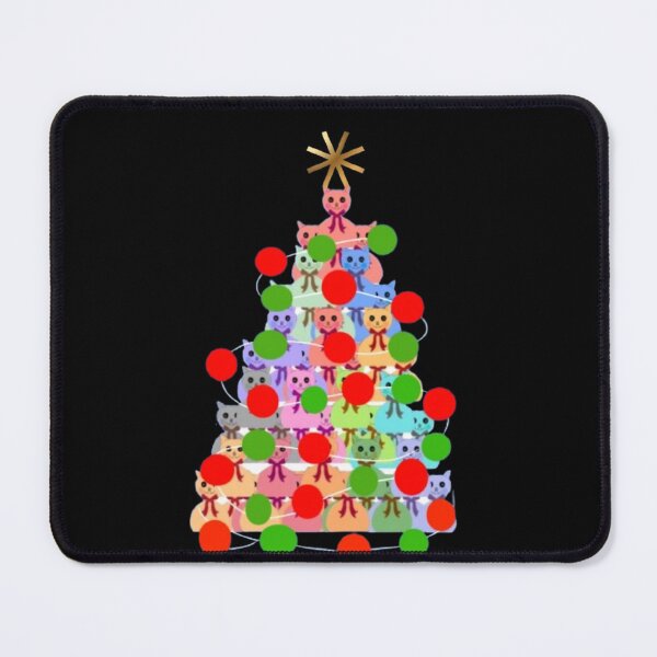 Item preview, Cute Cat Christmas Tree – Kawaii Holiday Cats Illustration designed and sold by HopeAndHustle.