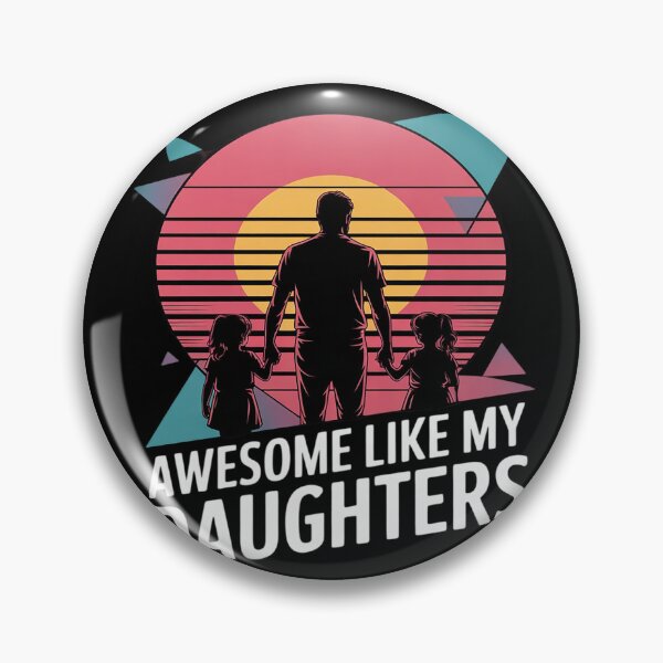 Item preview, Mens Father's Day Awesome Like My Daughters  designed and sold by InspiredFoul.