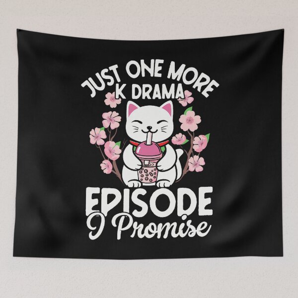 Item preview, Just One More Episode I Promise Korean Drama K-Pop K-Drama designed and sold by keatnybolho.