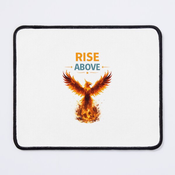 Item preview, Rise Above – Phoenix Motivation Art designed and sold by vishwadesign.