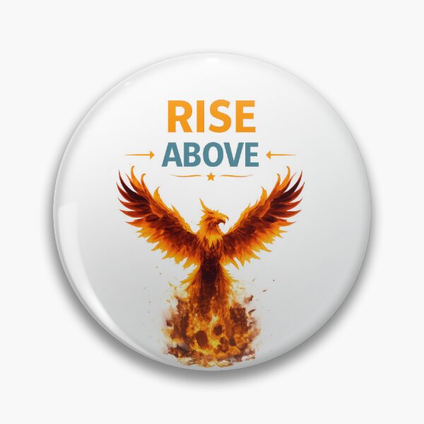 Item preview, Rise Above – Phoenix Motivation Art designed and sold by vishwadesign.