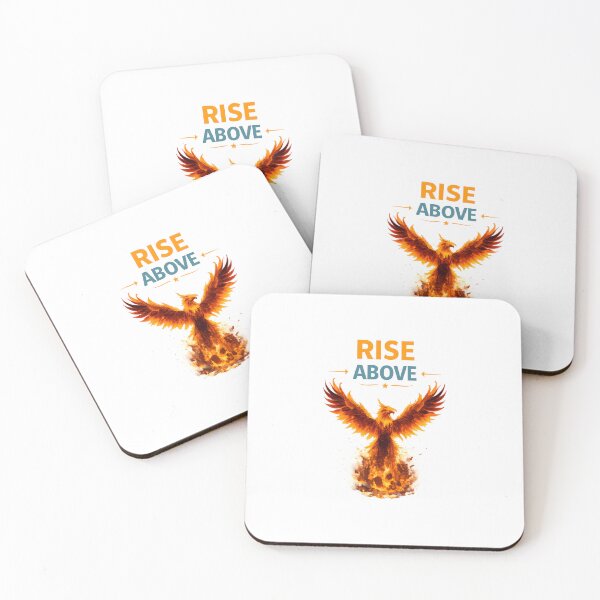 Item preview, Rise Above – Phoenix Motivation Art designed and sold by vishwadesign.