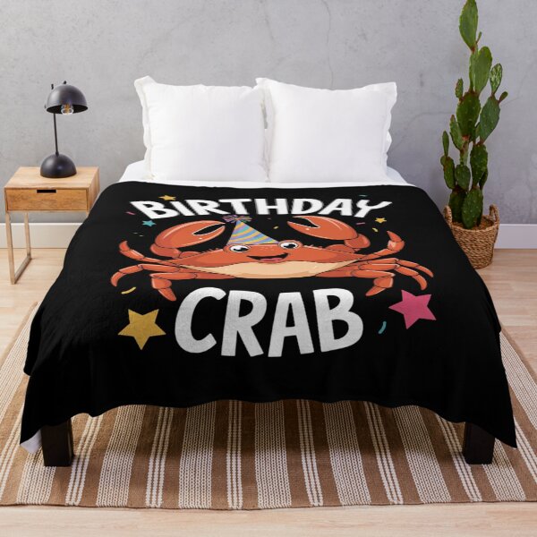 Item preview, Birthday Crab - Crustacean Animal Lover Beach Seafood 1  designed and sold by KotexTemu.