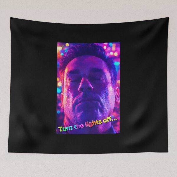 Item preview, John Hamm - Turn the Lights off - Meme designed and sold by The Art by Rossouw.